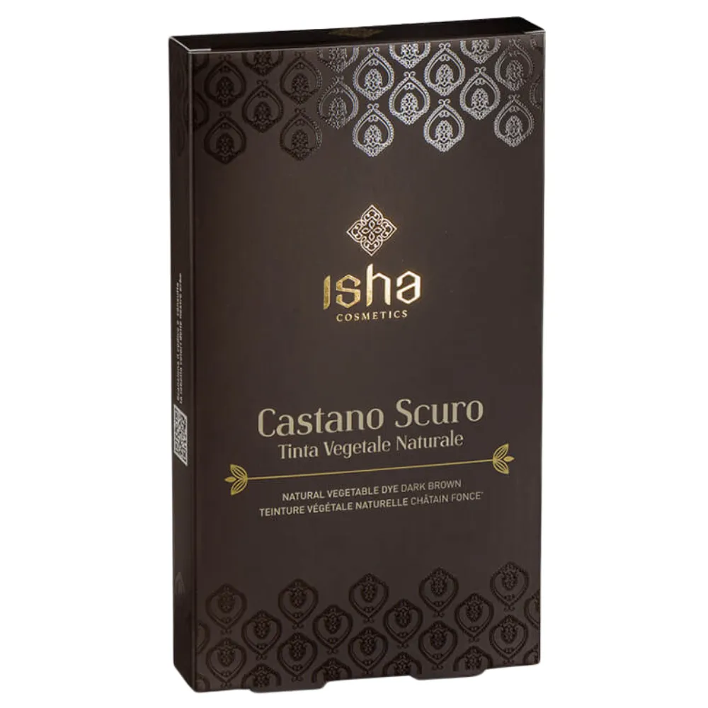 1-Isha-Cosmetics-Tinte-Vegetal-Natural-Castano-Scuro-100g.webp Isha Cosmetics Tinte Vegetal Natural Castano Scuro 100g - Imagen 1